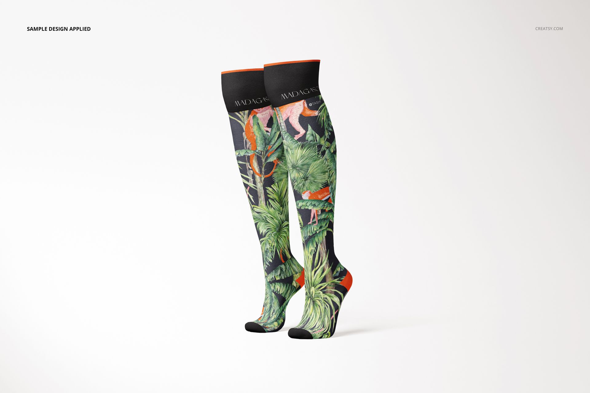 Knee High Socks Mockup Set - mockup screenshot 5