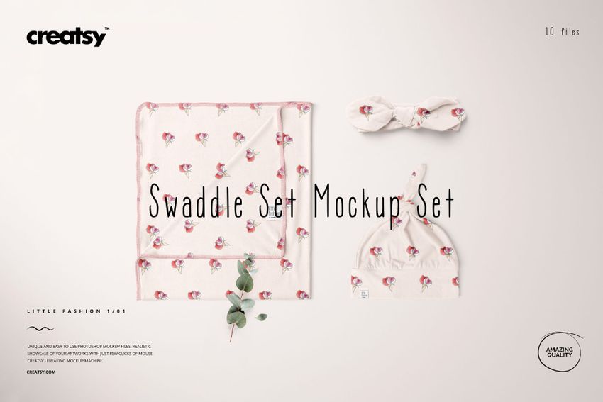 Swaddle Set Mockup Set (01/LFv.1) - mockup screenshot 1