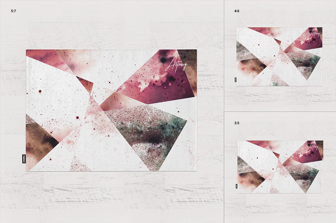 Dobby Rug Mockup Set - mockup screenshot 2