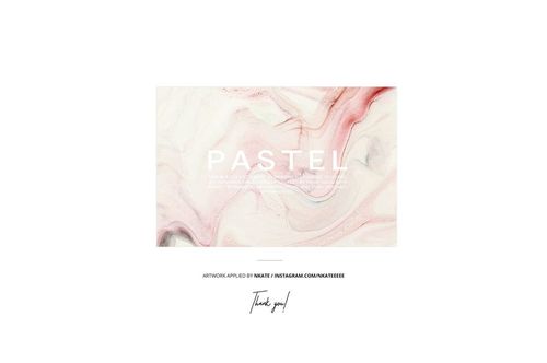 Front view of an Easter egg shell mockup featuring soft pastel marble patterns in pink and cream tones.