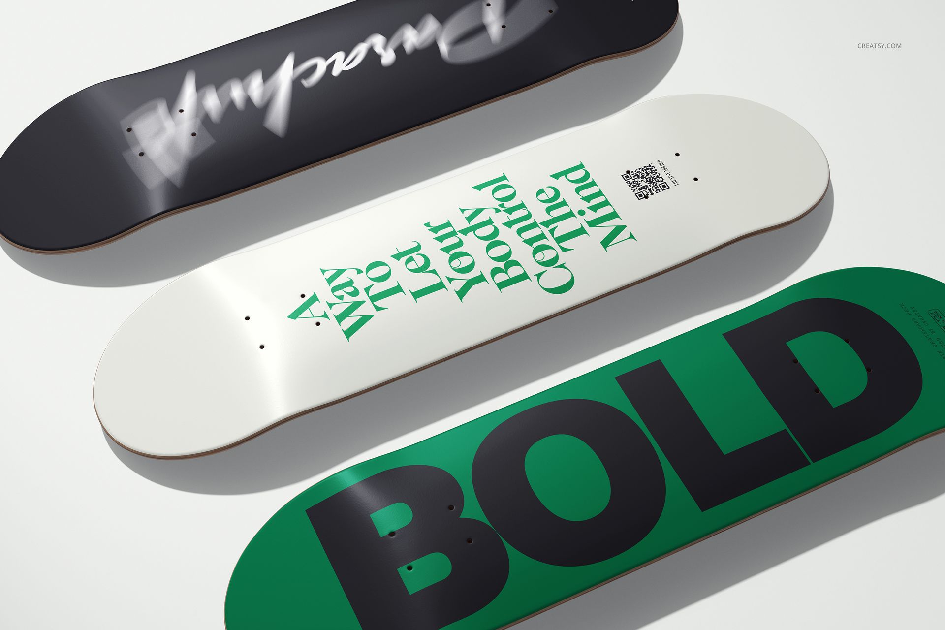 Skateboard Deck Mockup Set - mockup screenshot 9