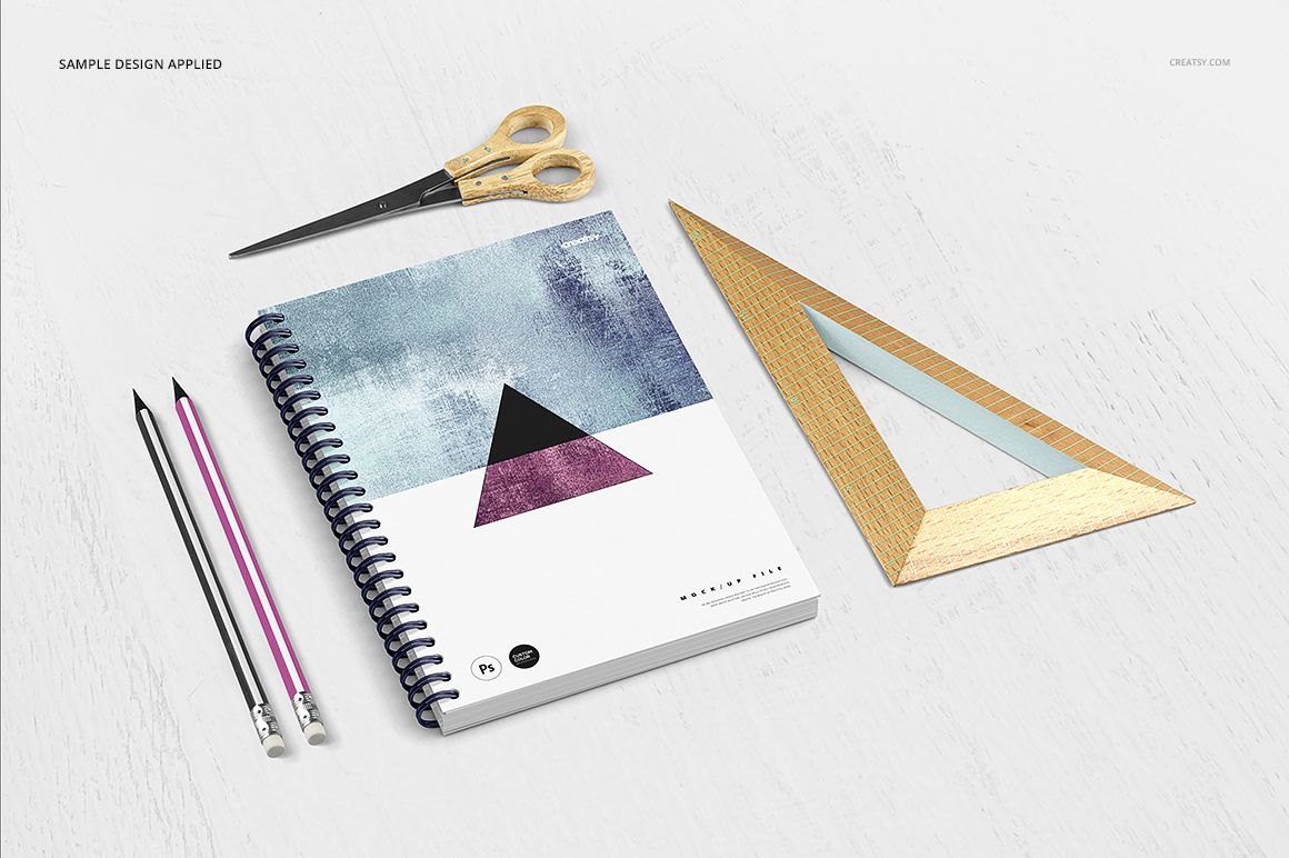Notebook Mockup Set - mockup screenshot 6