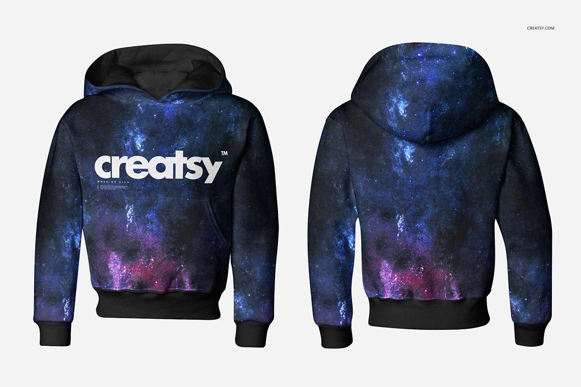 Kids Hoodie Mockup Set - mockup screenshot 2
