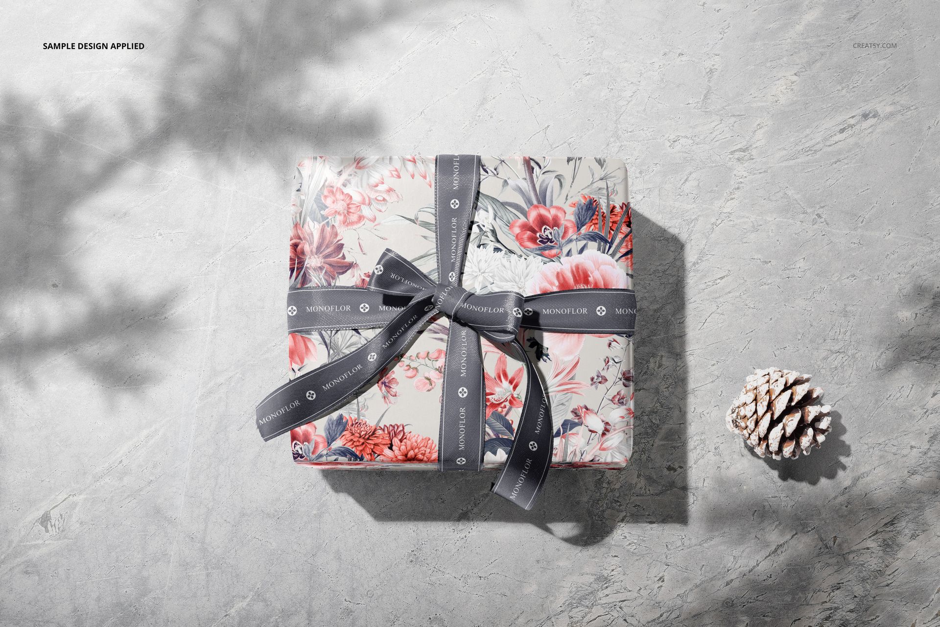 Gift Box Wrapping Paper Mockup Set - mockup screenshot 8