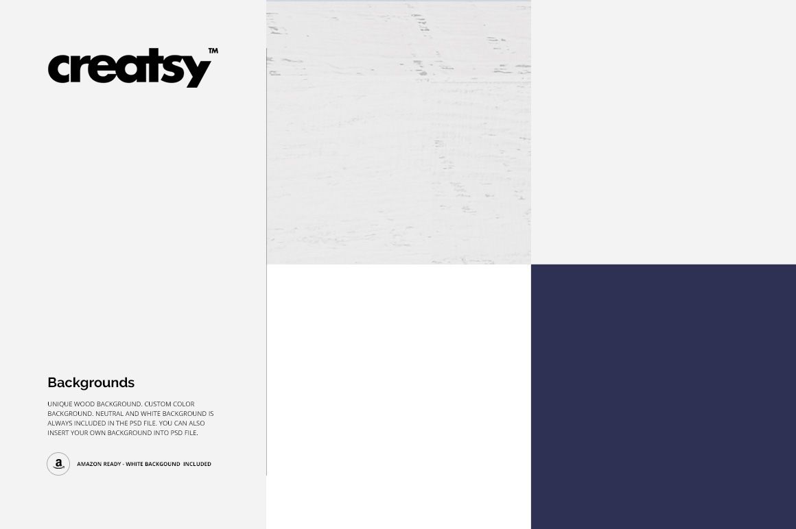 Travel identity mockup featuring a split background with white, wood texture, and dark blue color blocks, front view.