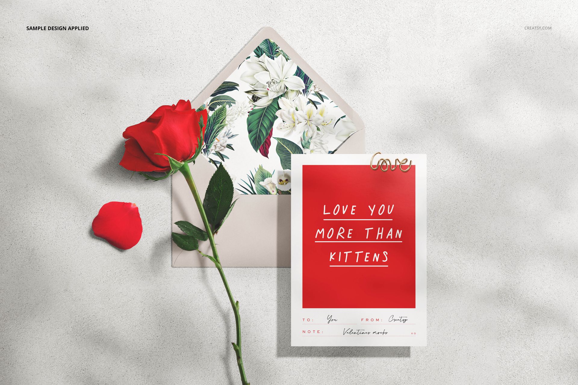 Valentines Mockup Set - mockup screenshot 4
