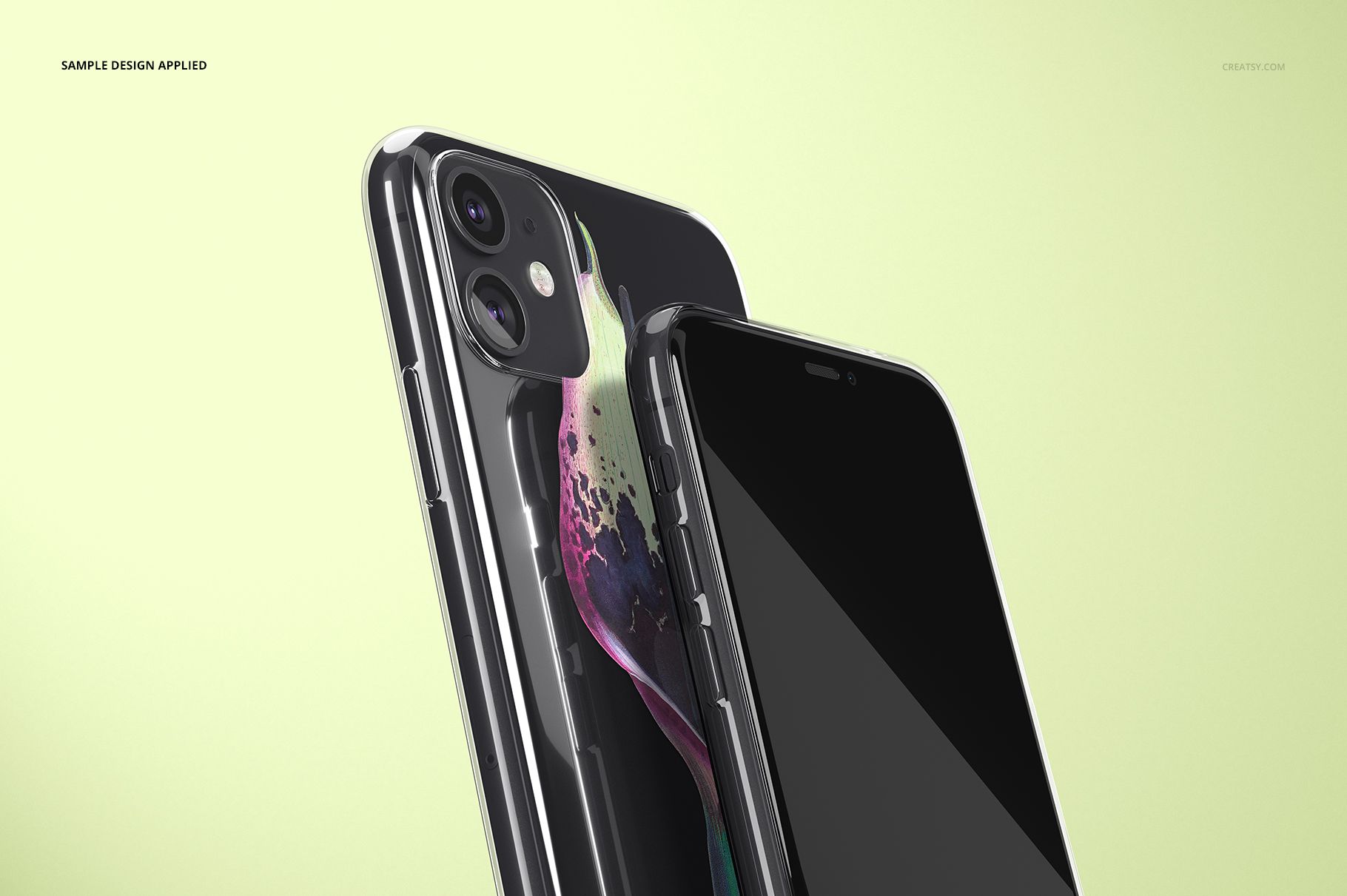 iPhone 11 Clear Case Mockup Set - mockup screenshot 10