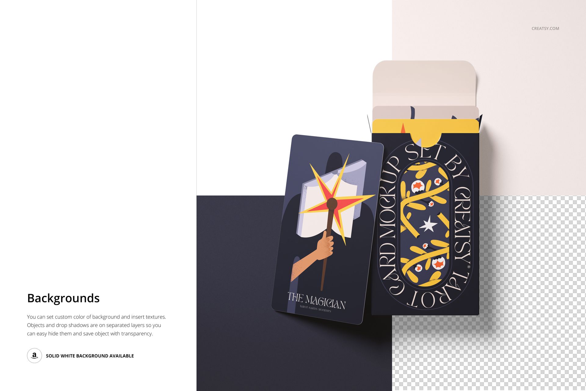 Tarot Cards Mockup Set v.6 - mockup screenshot 10