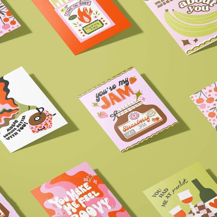 Greeting Card Designs by Emelie Pils - Files in Use example