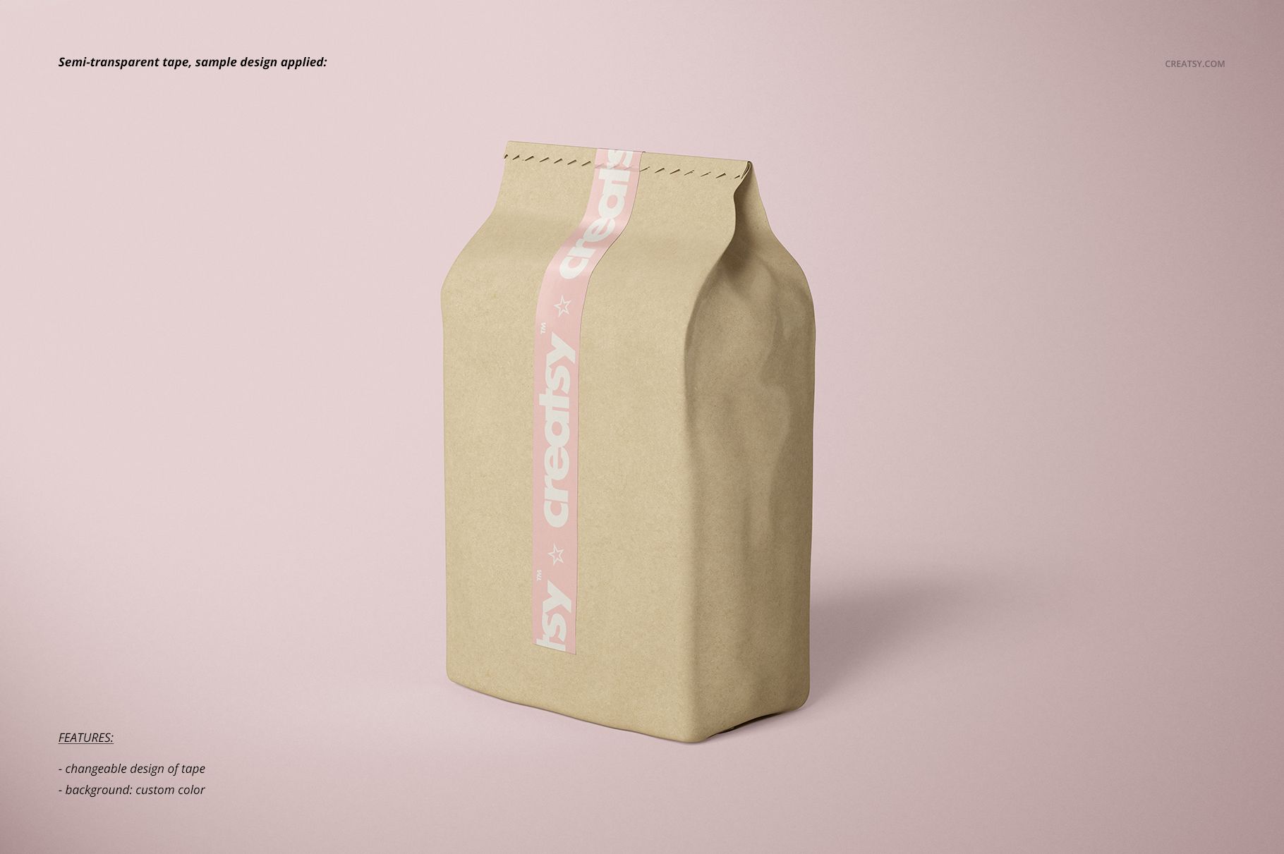 One Inch Narrow Duct Tape Mockup Set - mockup screenshot 10