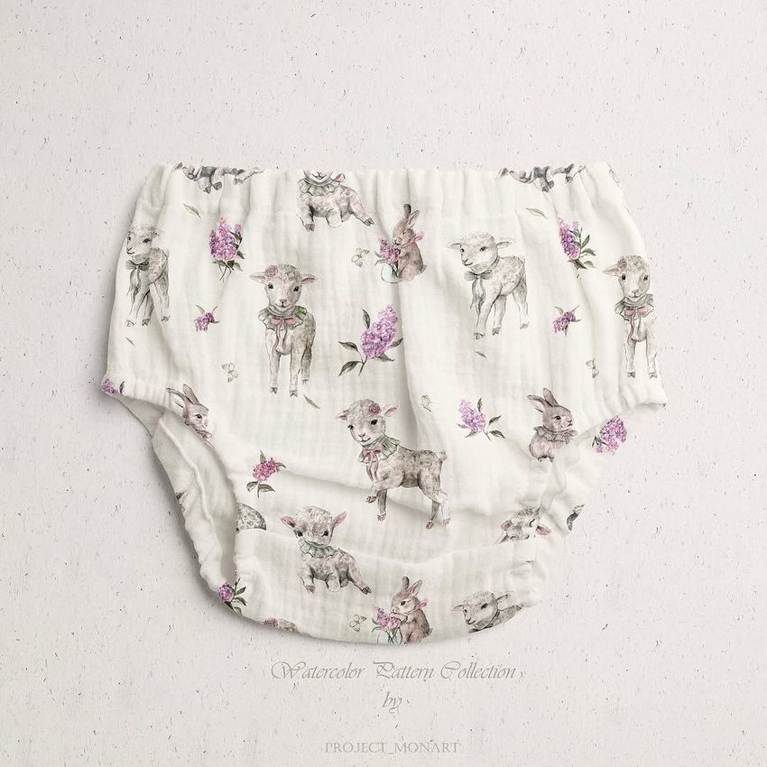 Lambs & Bunnies I by Project MonArt - Files in Use example