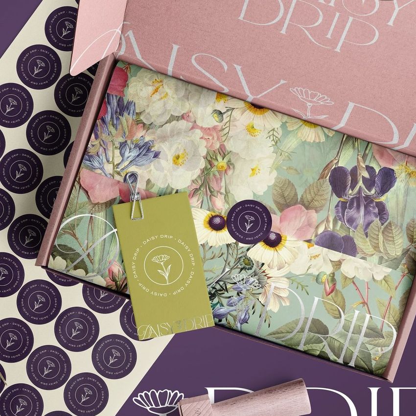 Daisy Drip by Branding with Miah - Files in Use example