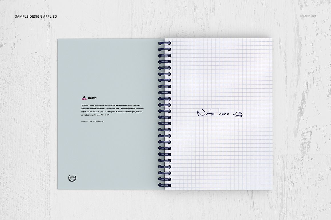 Notebook Mockup Set - mockup screenshot 4