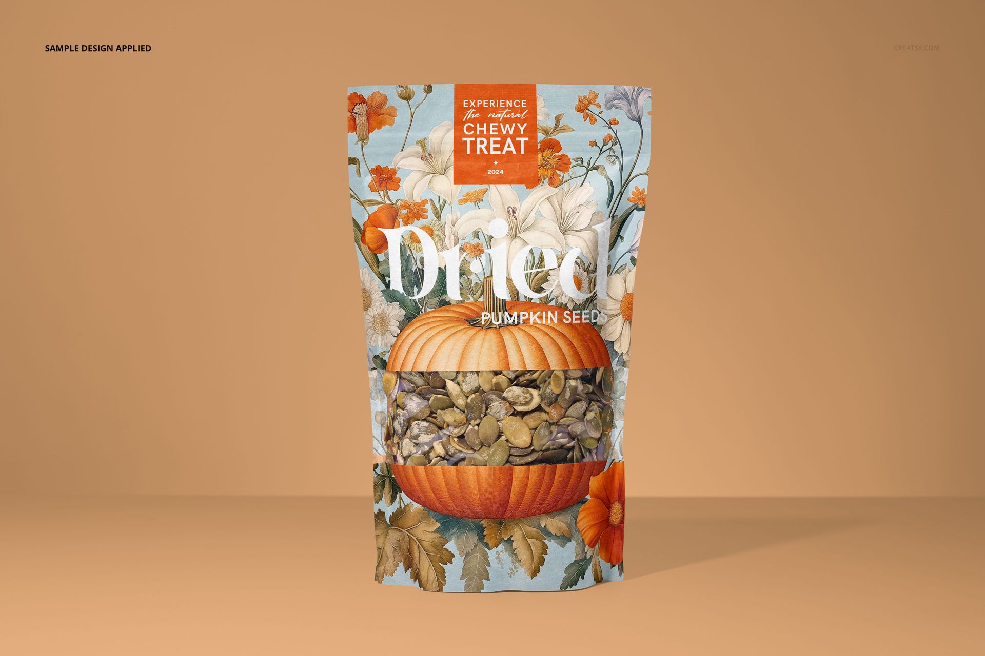 Pumpkin Seeds Paper Pouch Mockup Set - mockup screenshot 4