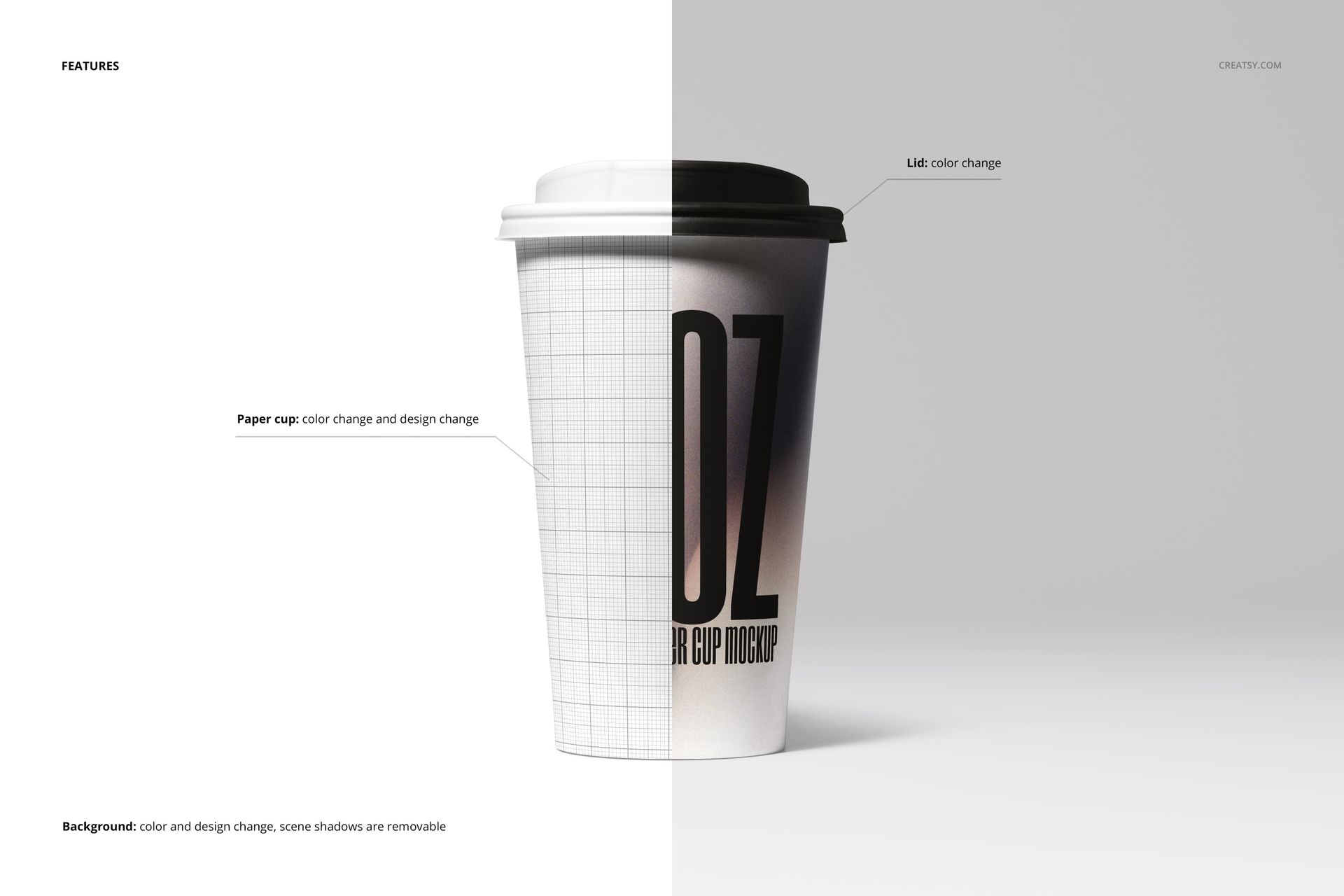 Paper Cups Mockup Set - mockup screenshot 3