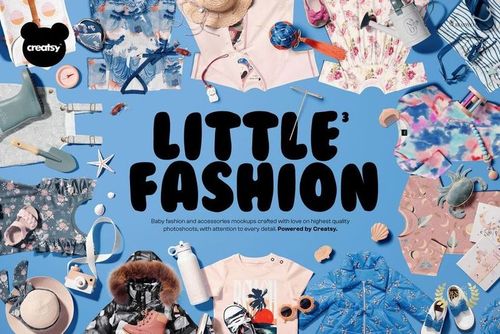 Little Fashion 3 Mockup Bundle