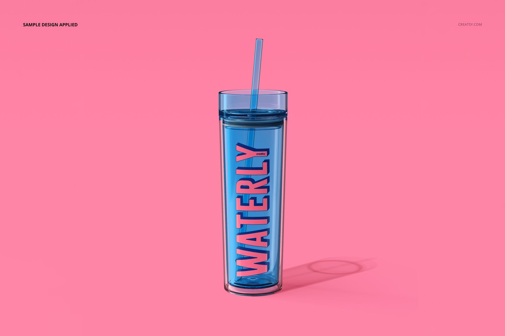 Double-Wall Acrylic Tumbler Mockup Set 2 - mockup screenshot 6