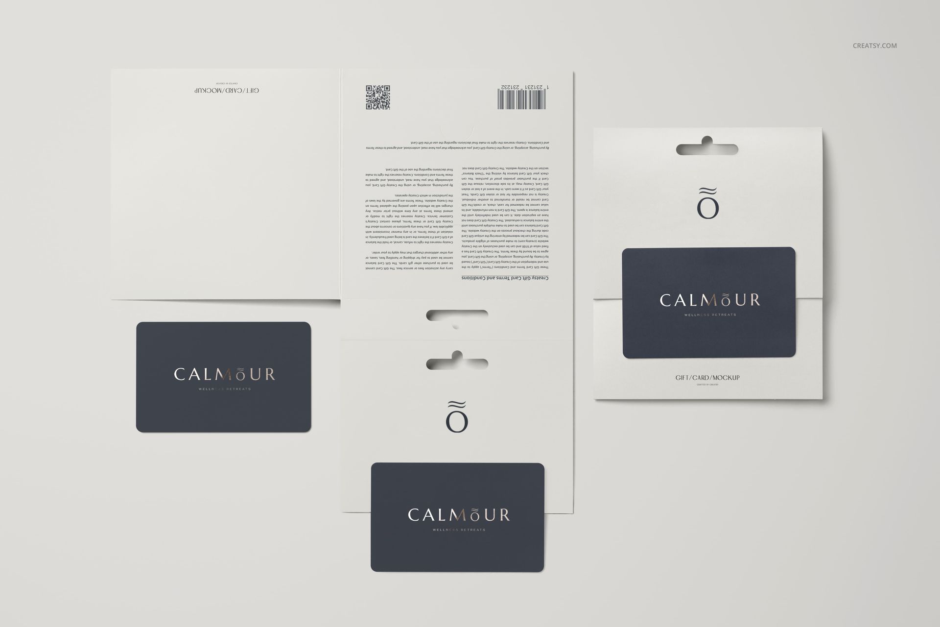 Gift Card Mockup Set - mockup screenshot 8
