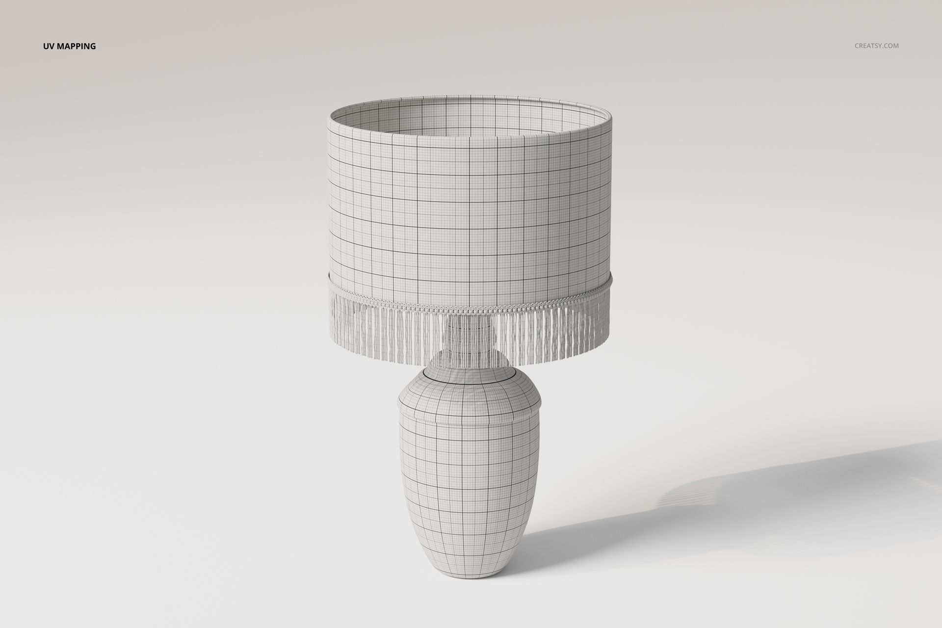 Vintage Table Lamp 3D Model - mockup screenshot 4