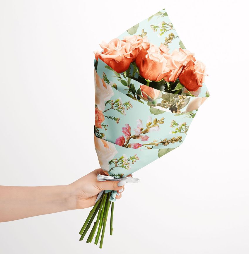 Bellini Floral Clip Art by Avalon Rose Design  - Files in Use example