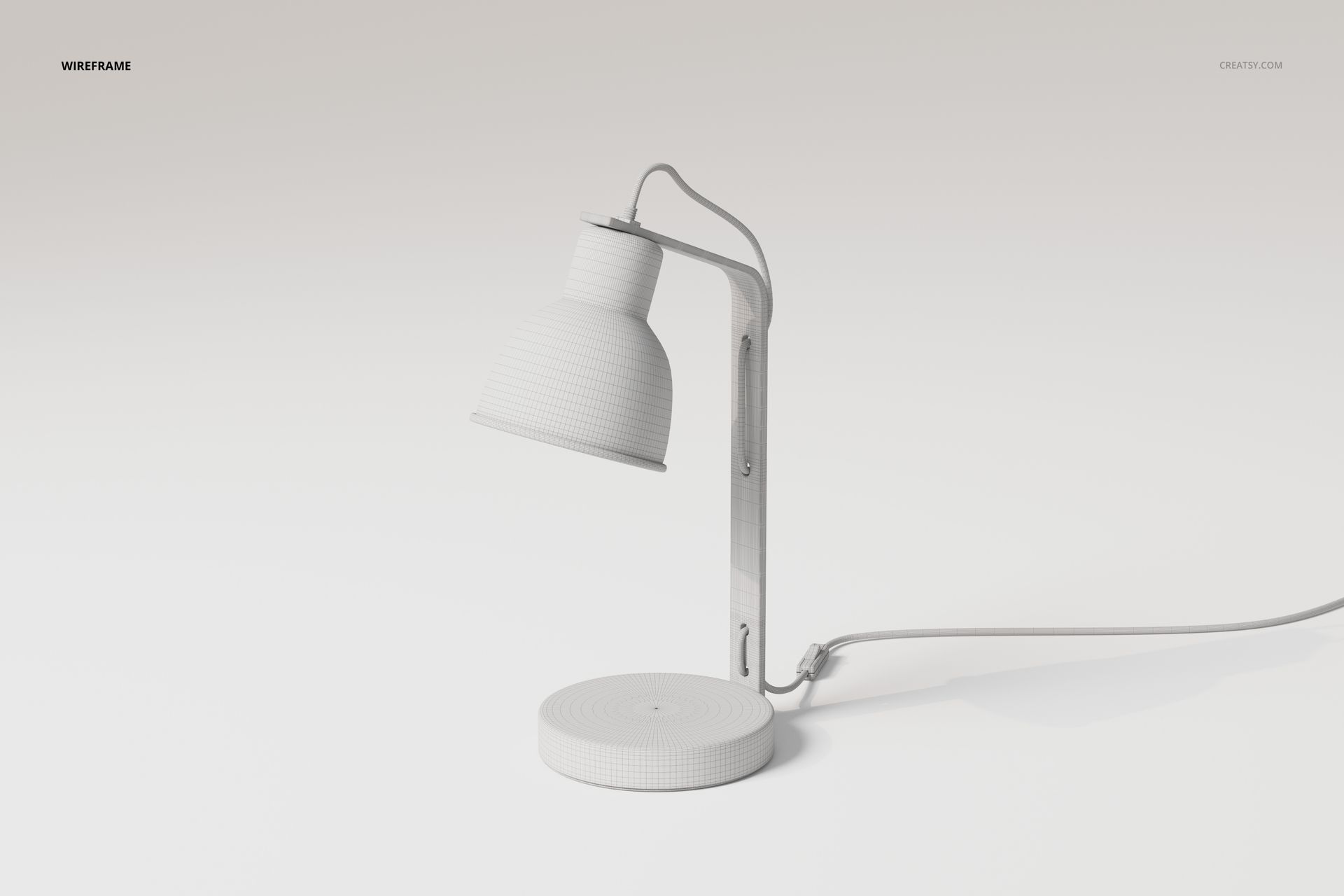 Pivot Table Lamp 3D Model - mockup screenshot 5