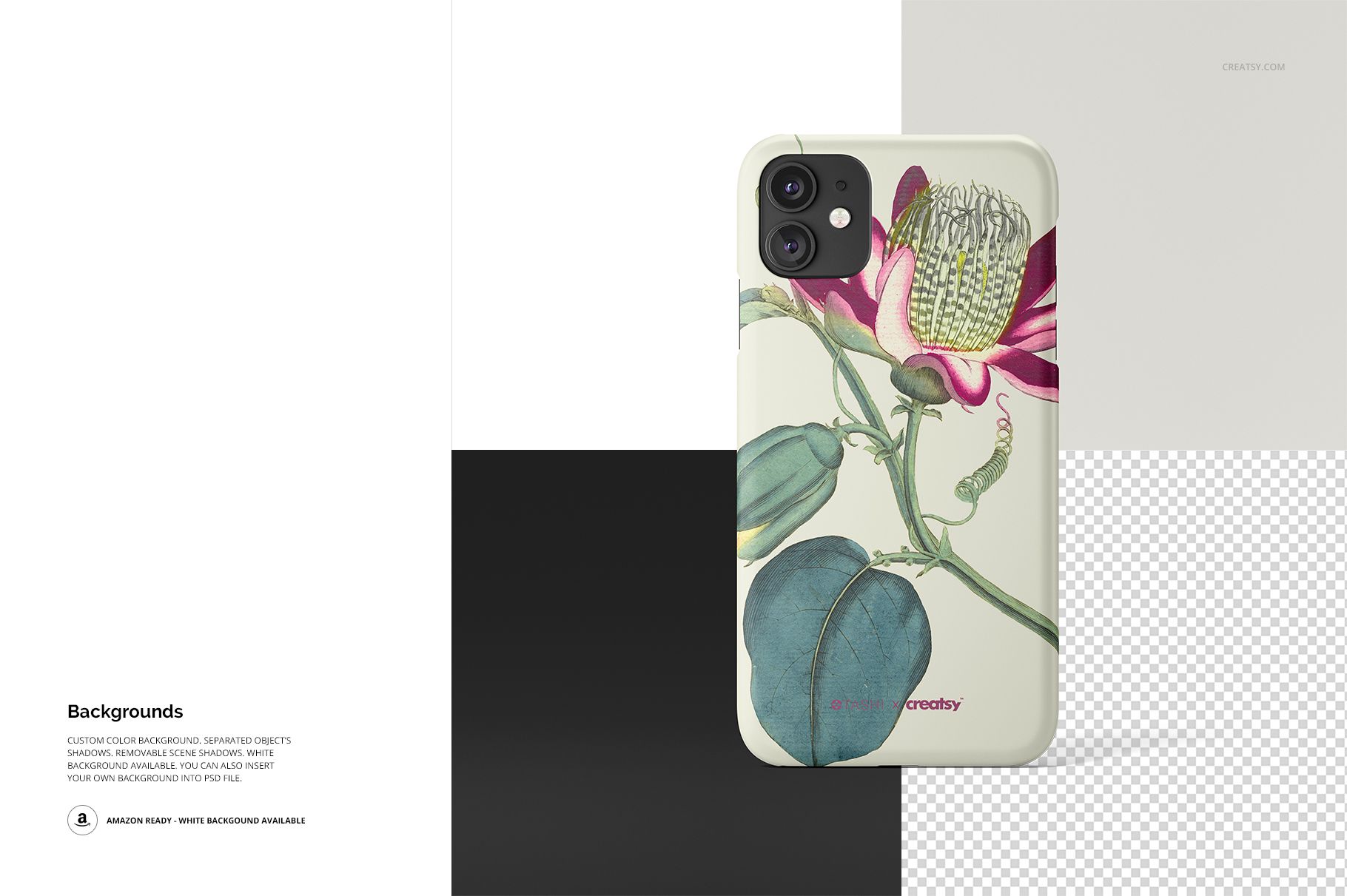 iPhone 11 Matte Snap Case Mockup Set - mockup screenshot 21