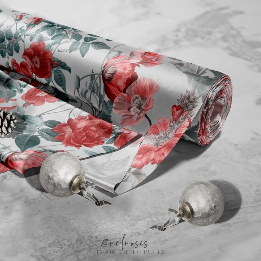 Red Roses Pattern  by Imrik Studio - Files in Use example