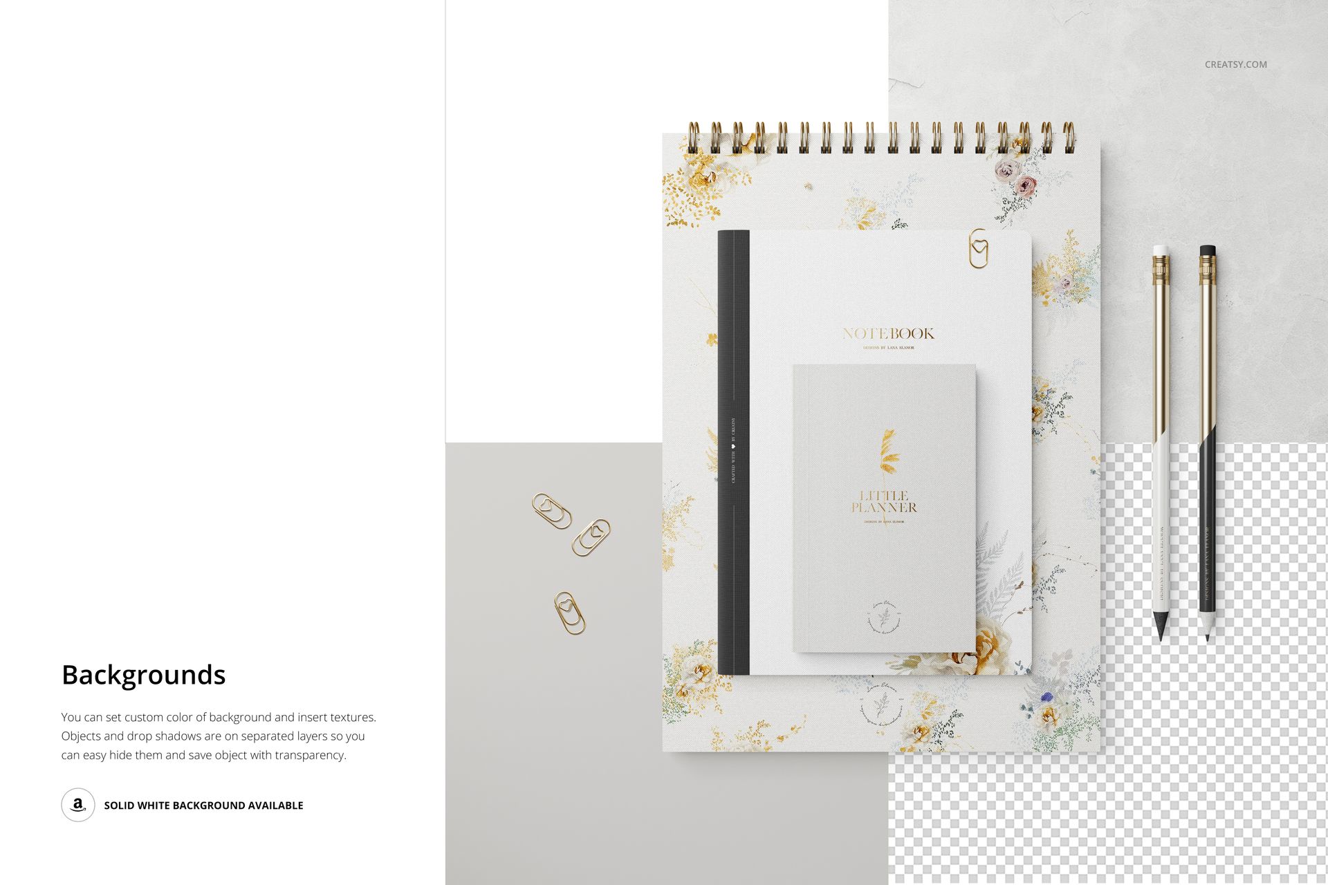 Stationery Set Mockup Set v.6 - mockup screenshot 9