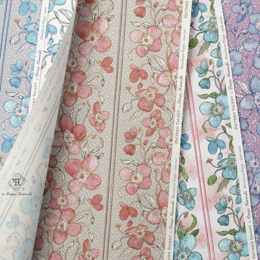 Rainbow Floral Collection by Darya Karenski - Files in Use example