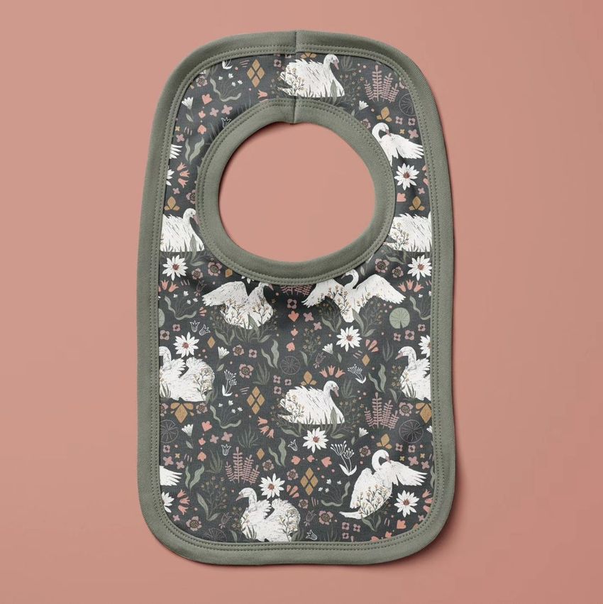 Swans a Swimming-I need another baby girl so I can design her all the things! .Find the Swans a Swimming collection on Spoonflower....................#spoonflower #spoonflowerfabric #spoonflowerartist #surfacepatterndesigner #licensingsurfacepatterndesigne.heic