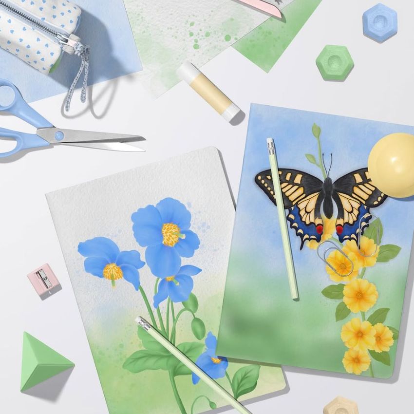 Spring Pattern by Moumita Ray - Files in Use example