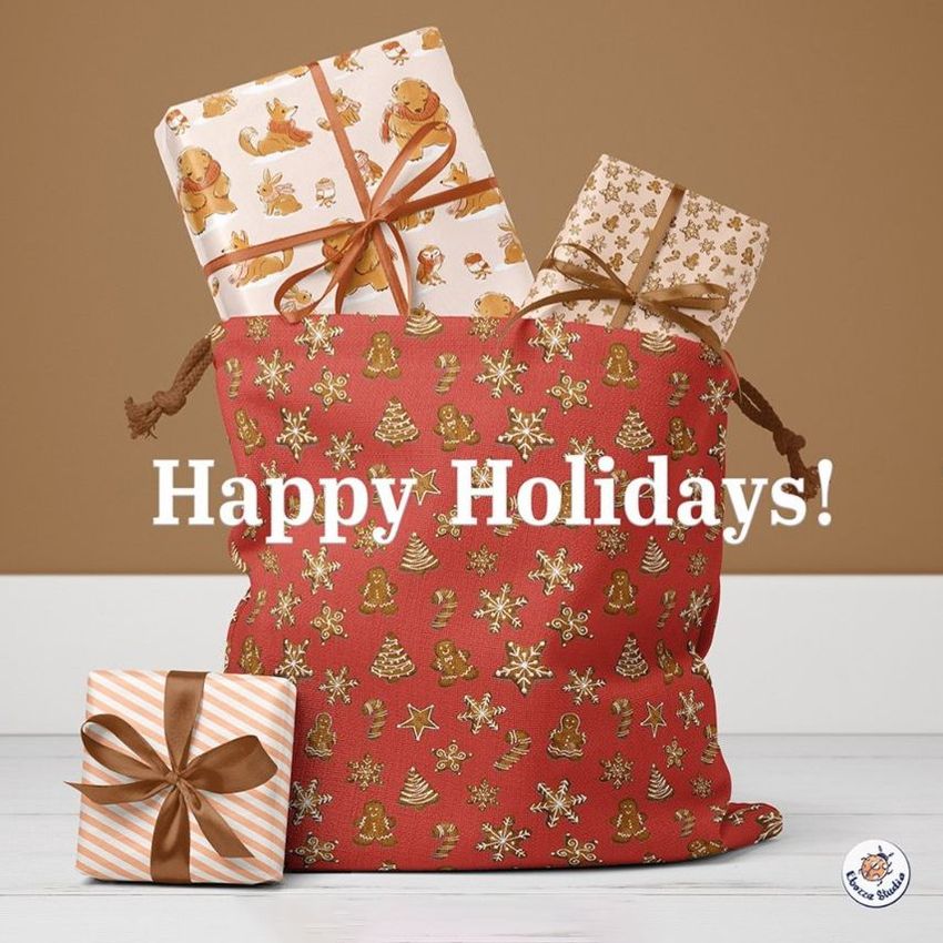 Happy Holidays by Elaine Bozza - Files in Use example