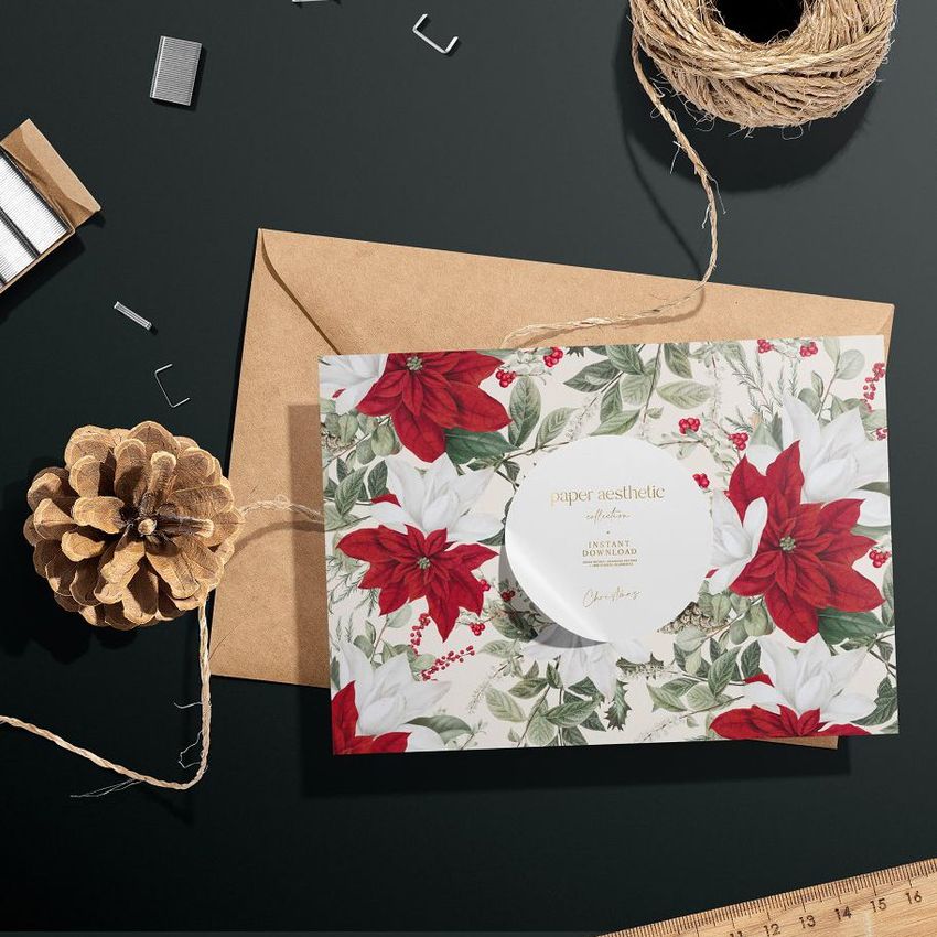 Christmas Pattern by Paper Aesthetic - Files in Use example