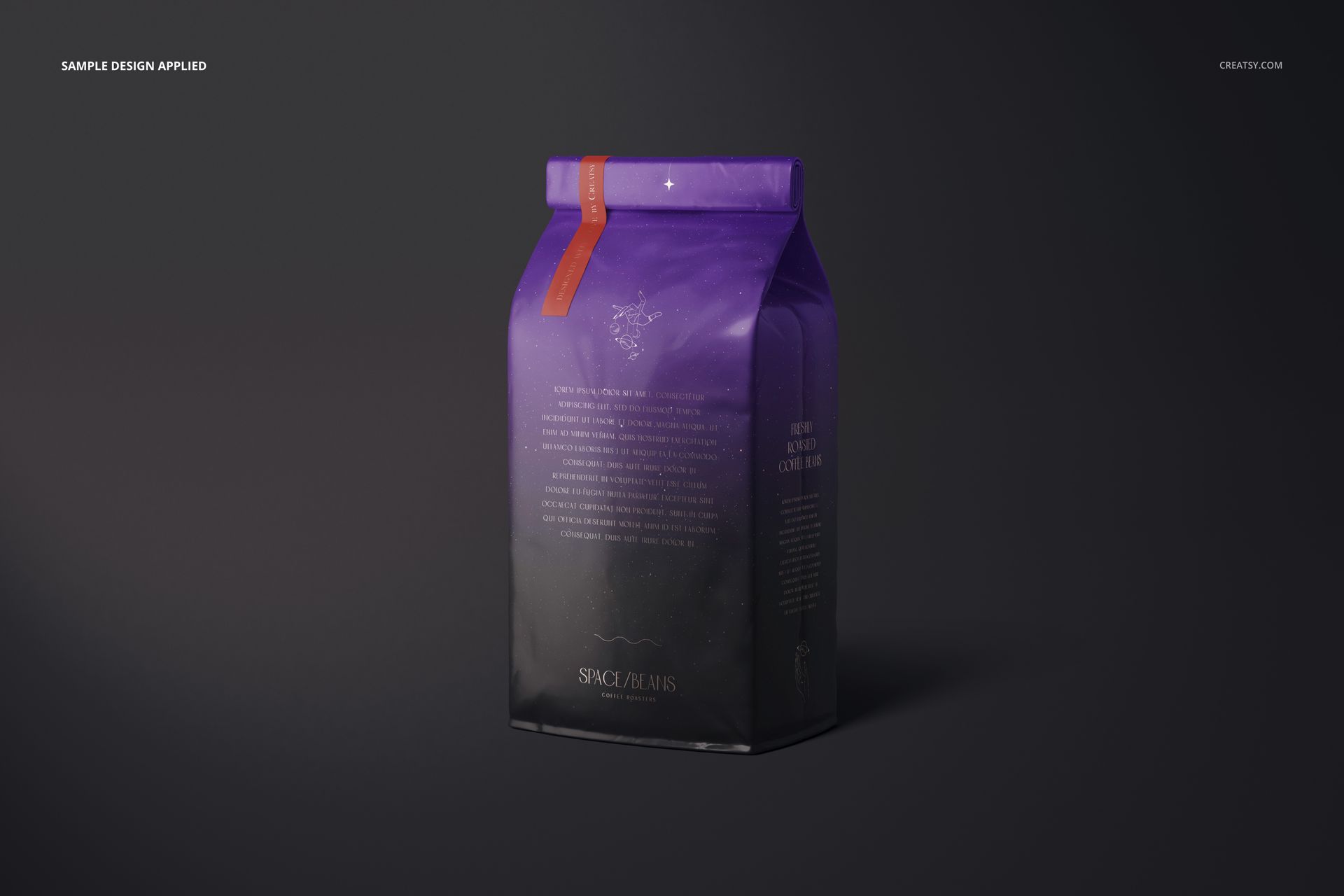Coffee Bag Mockup Set (glossy) - mockup screenshot 8