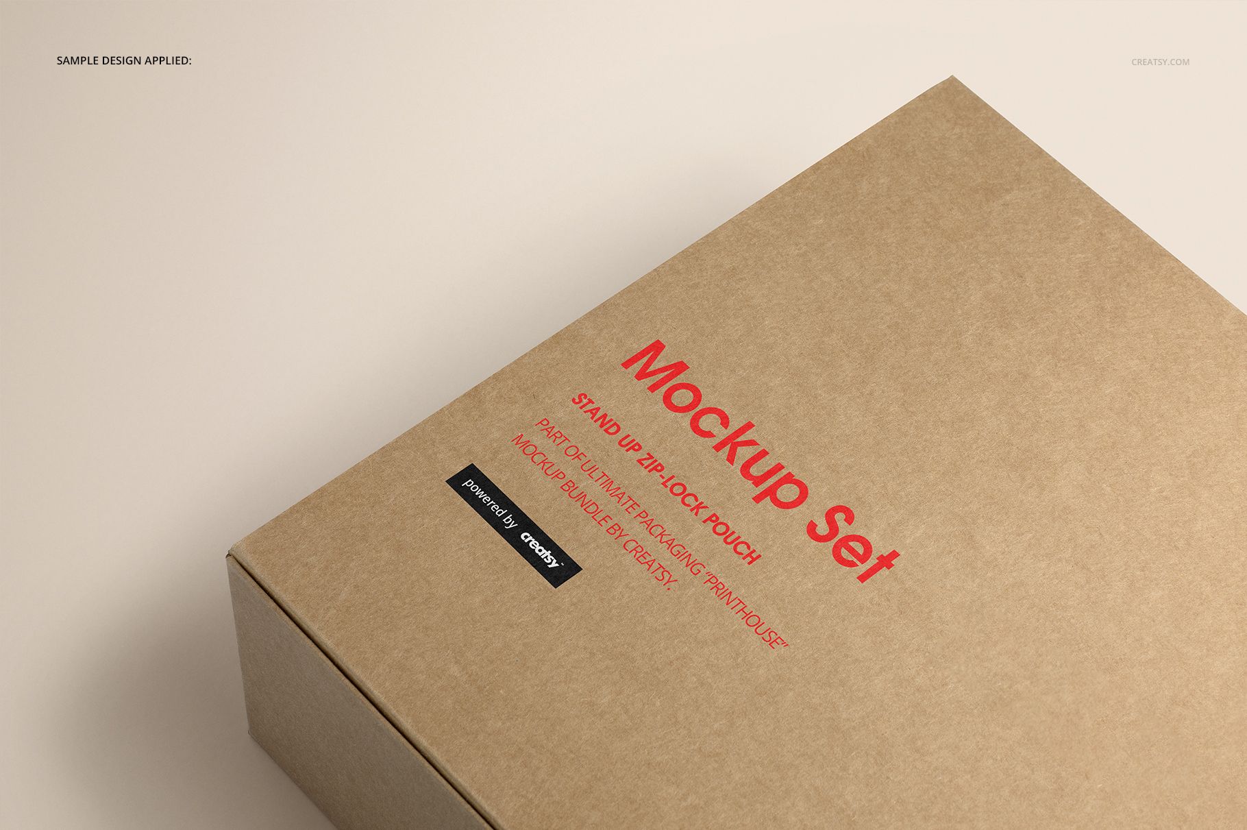 Natural Kraft Set Box Mockup Set - mockup screenshot 11