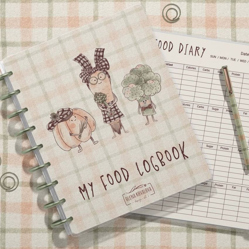 My Food Logbook by Olena Kovalova - Files in Use example