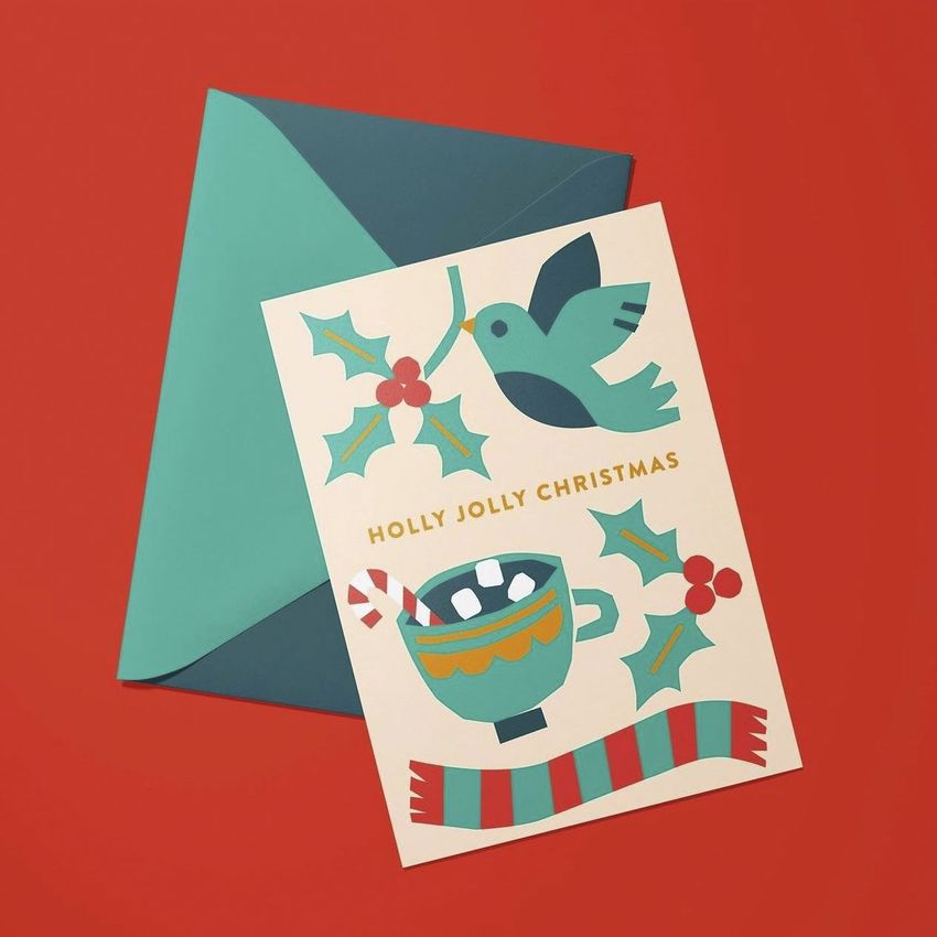 Holly Jolly Christmas  by Myriam Van Neste - Files in Use example