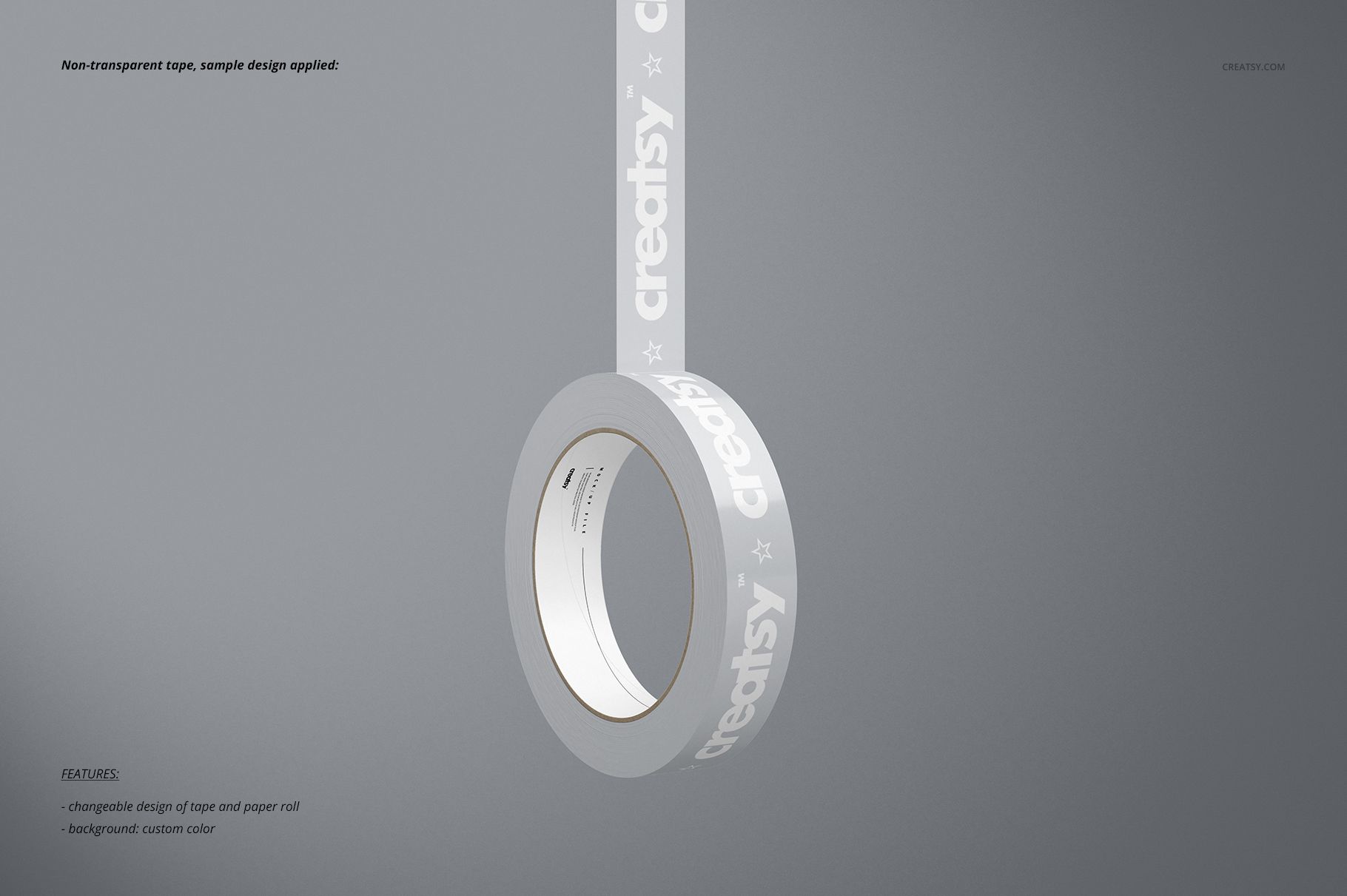 One Inch Narrow Duct Tape Mockup Set - mockup screenshot 14