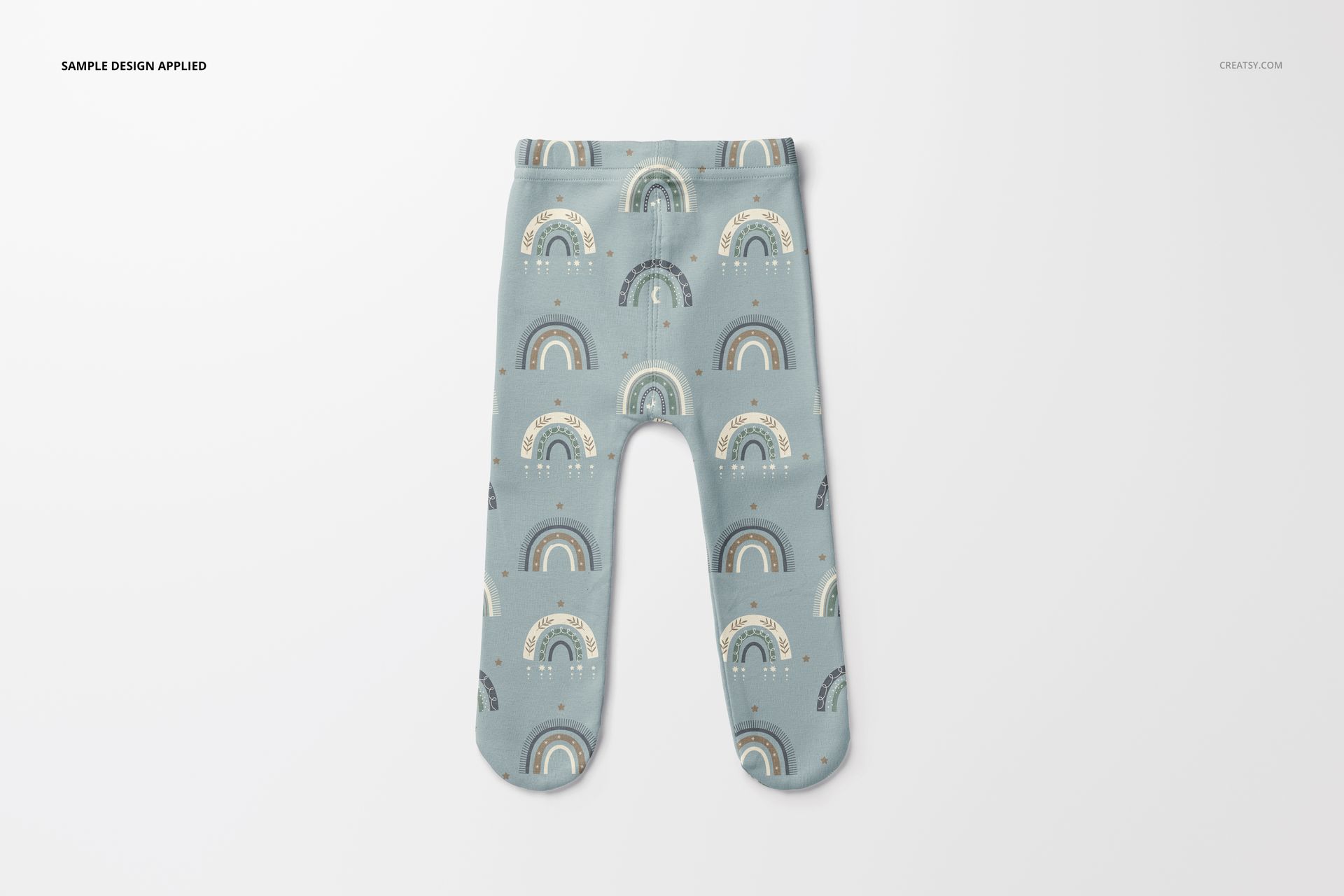 Footed Baby Leggings Mockup Set (30/LFv.2) - mockup screenshot 5