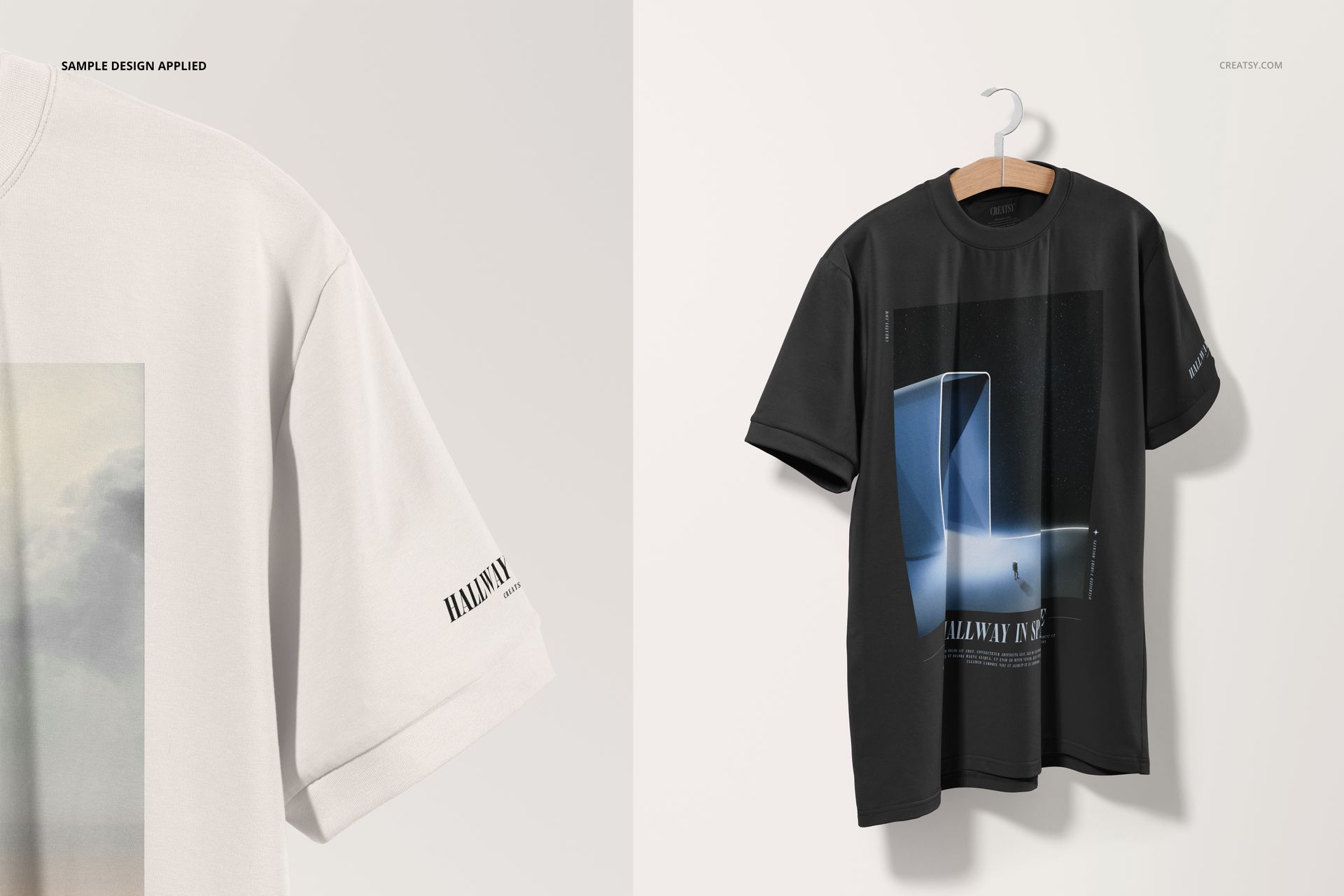 Oversized T-Shirt Mockup Set - mockup screenshot 5