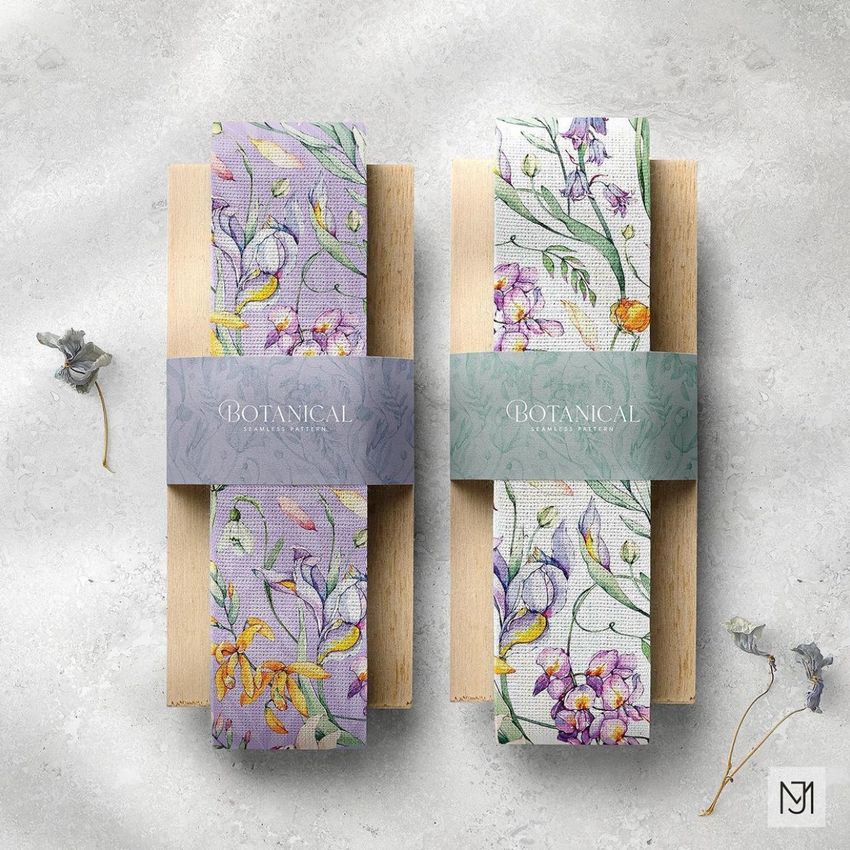 Botanical Pattern by Media Jamshidi - Files in Use example