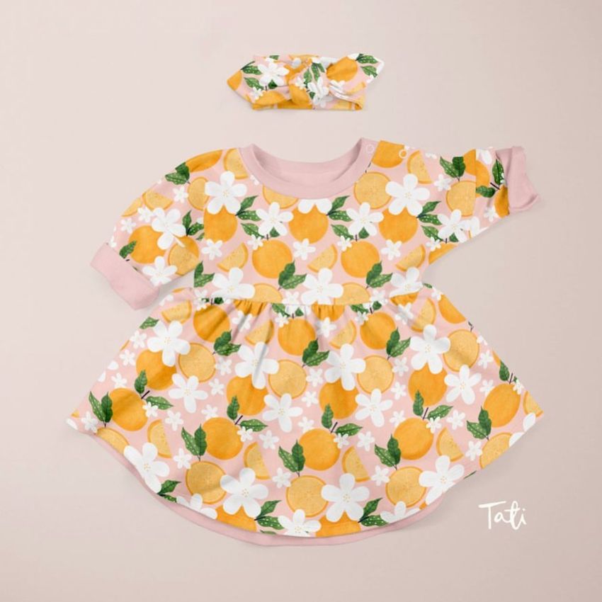 Oranges Pattern  by Tati Abaurre - Files in Use example