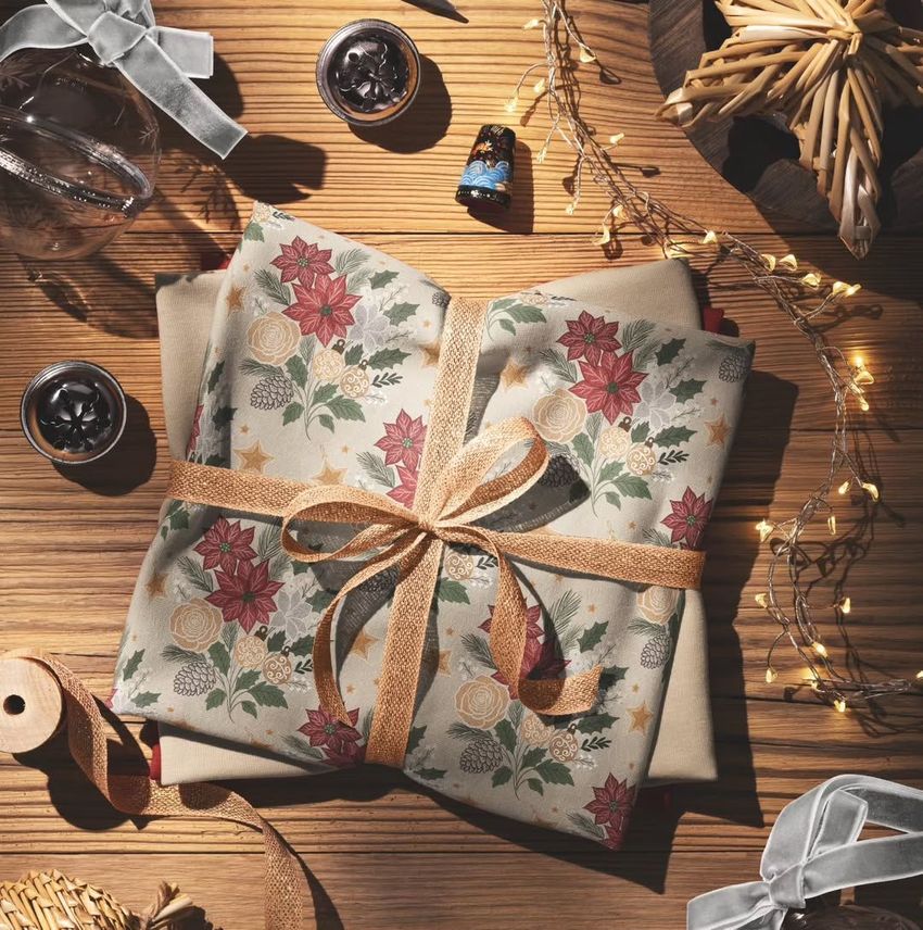 Festive Floral Harmony I by Karolina Liberfarb - Files in Use example