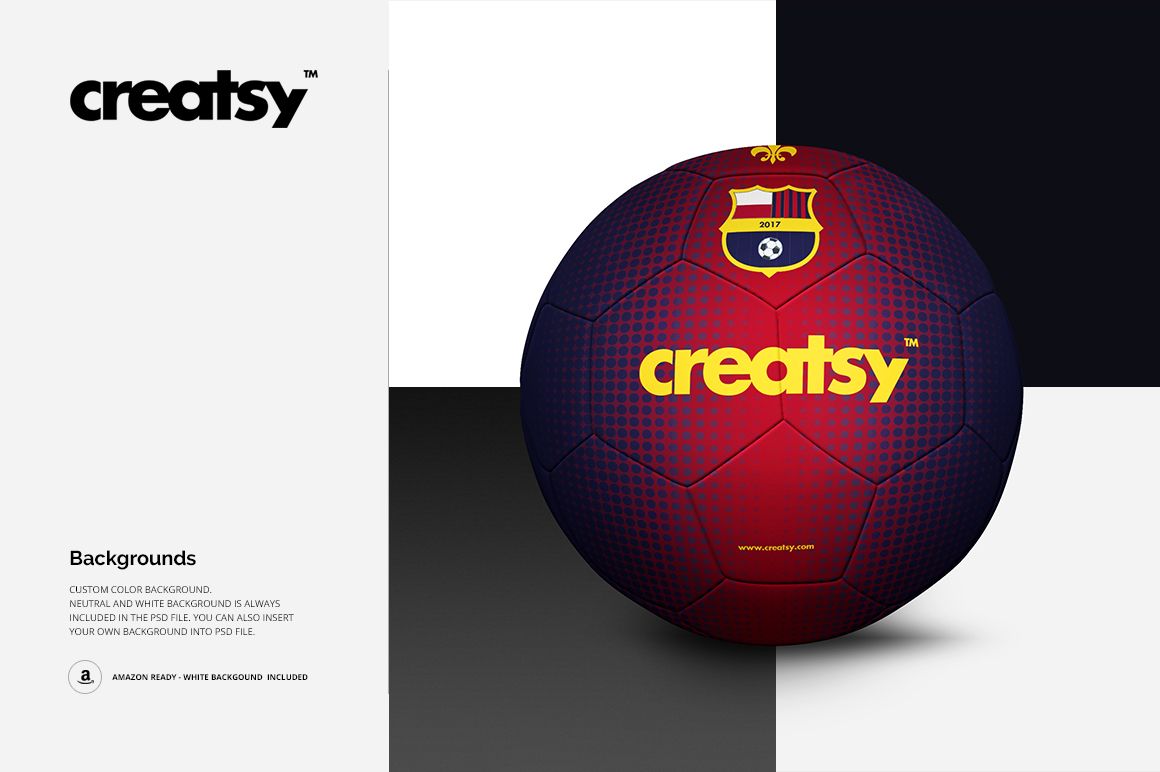 Soccer Ball Mockup Set - mockup screenshot 5