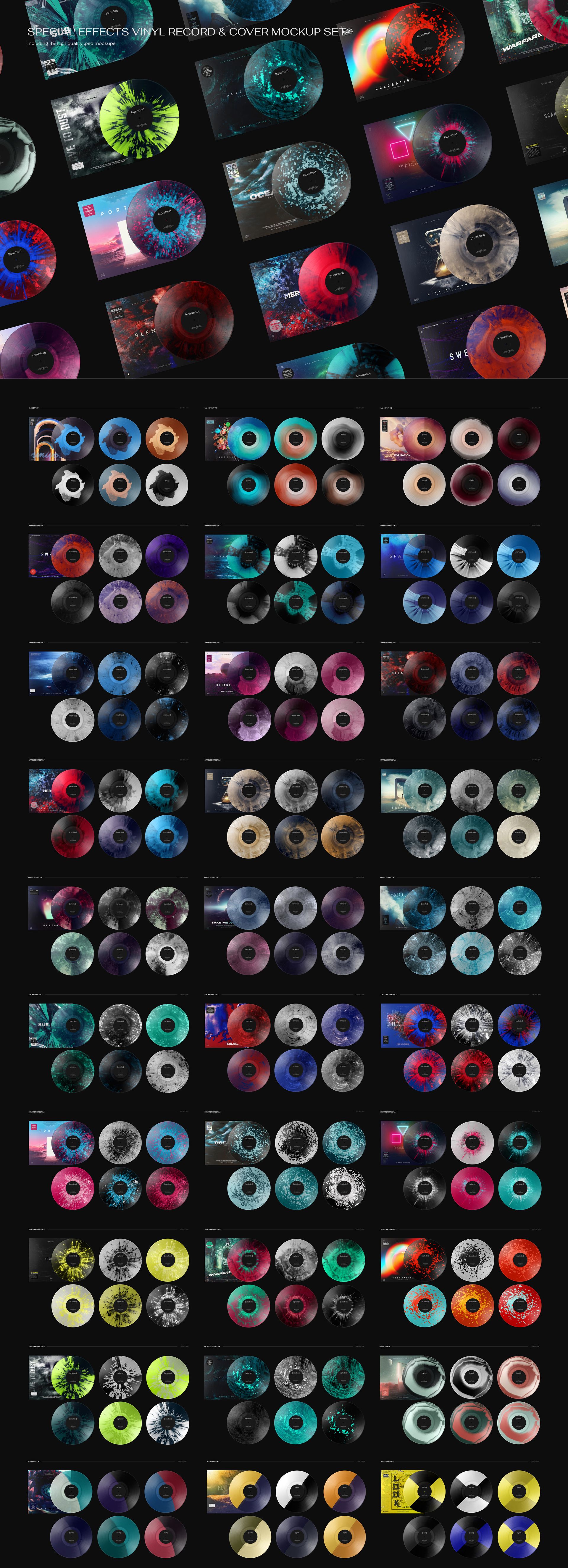 Vinyl Record Mockup Bundle - mockup screenshot 18