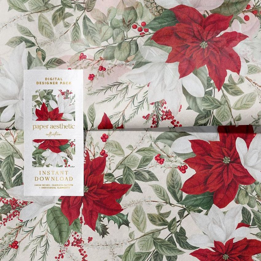 Floral Pattern  by Paper Aesthetic  - Files in Use example