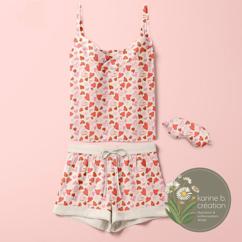 Dancing Hearts by Karine Boucher - Files in Use example