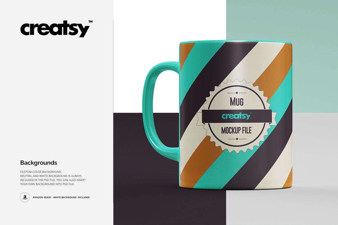 Sublimation Mug Mockup Set - mockup screenshot 5