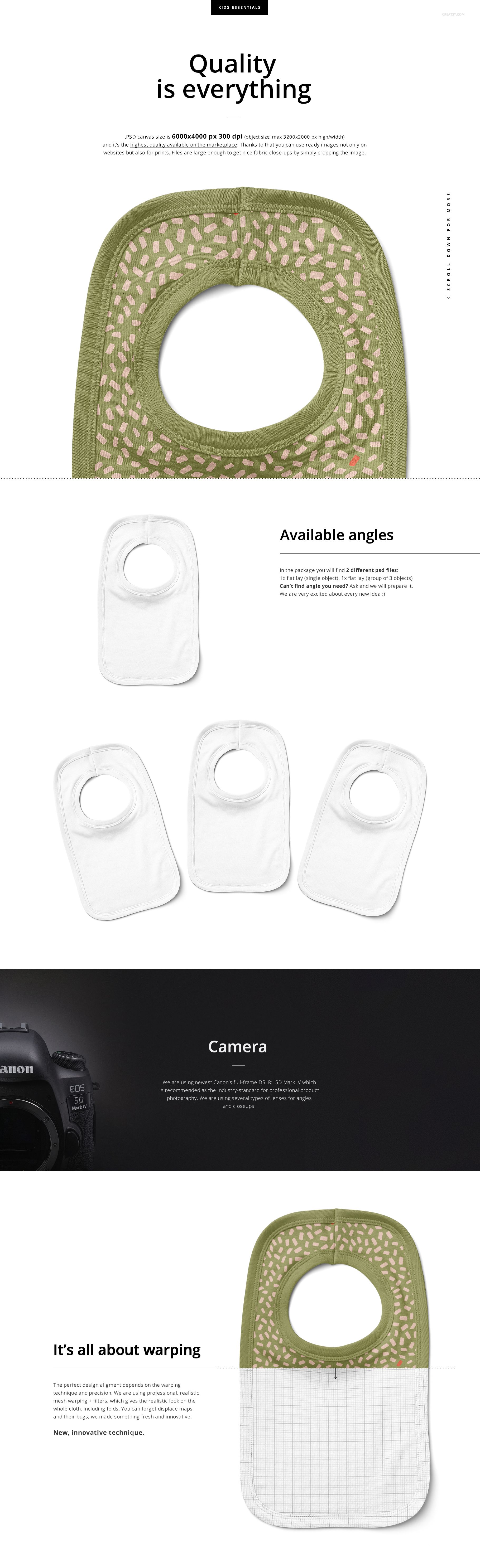 Pullover Bibs Mockup Set (1/KEv.1) - mockup screenshot 2