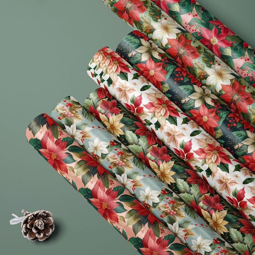 Poinsettia I by Ninterints Studio - Files in Use example